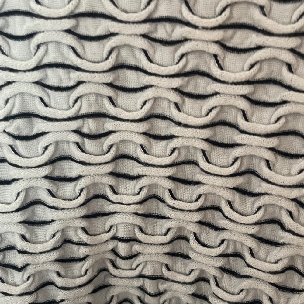 Cmc Boho Chic Black & White Patterned Women's Lon… - image 4